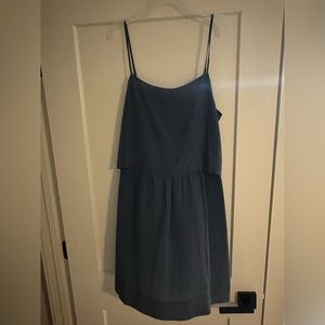 Blue Madewell mini dress. Size 6.